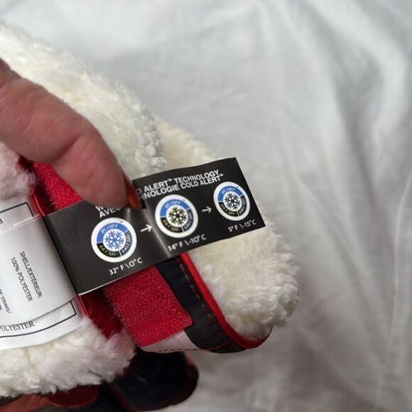 Dog Sherpa Plaid Cold Alert Technology Jacket. Size Small. - Picture 6 of 7